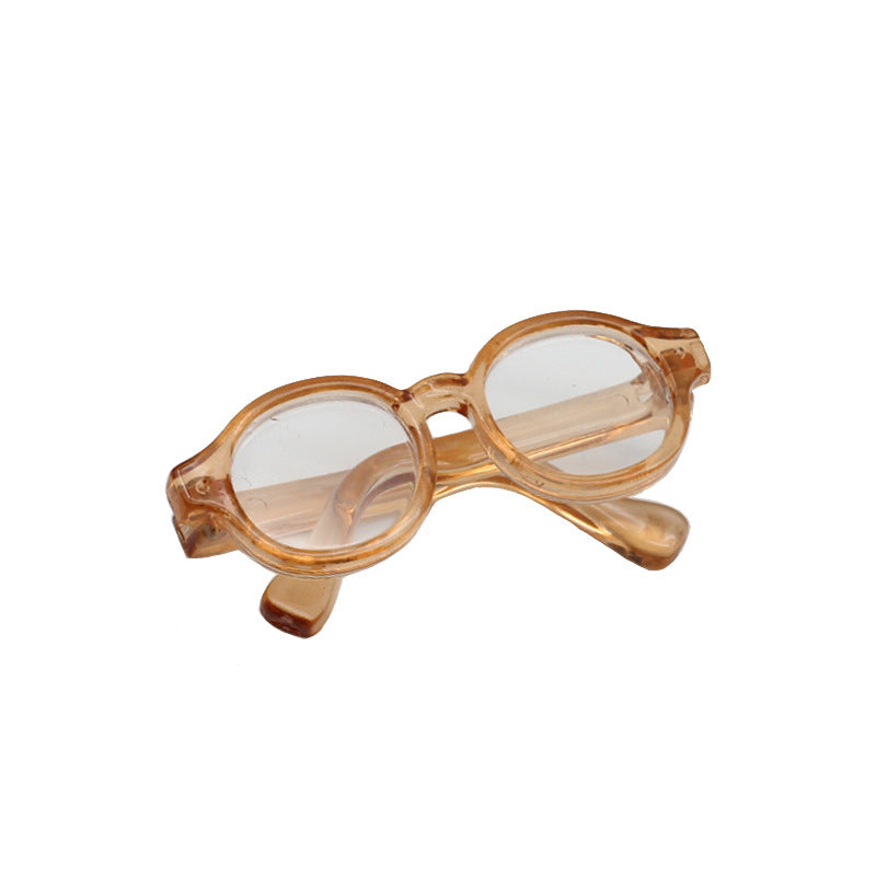 Wholesale Doll transparent sunglasses